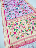 Rajsena Allover Jall Paithani Saree Super Soft- MB12 G
