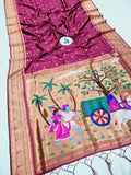 Annapurna Semi Paithani Saree- YS2 B