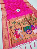 Annapurna Semi Paithani Saree- YS2 E