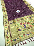 Chitrika Semi Paithani Saree NB48 B
