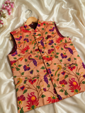 Paithani Jacket - Golden Zari