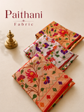 Paithani Blouse Piece combo of 3- 1m each PF1O