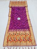 Shankari Paithani Dupatta - Golden Zari Weaving NB24 H