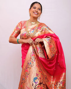 Sundara Semi Paithani Saree-  MK12 A