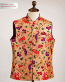 Paithani Jacket - Golden Zari