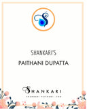 Shankari Paithani Dupatta - Golden Zari Weaving NB 11 J