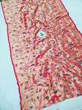 Paithani Fabric - Superior Quality, Soft Golden Zari Fabric- 1 Meter PZF1 C