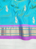 Fancy pallu Paithani Chop Border- 100 % Natural Silk & Handmade