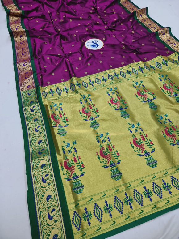 Chandrapriya Semi Paithani Saree CH5 J