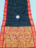 Pure Silk Kadiyal Paithani - Powerloom SLV5 H