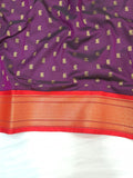Raaga Mor Pallu Semi Paithani saree- MK1  A