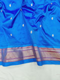 Double Pallu Paithani - 100 % Pure Silk Handloom Saree DPP1 A6