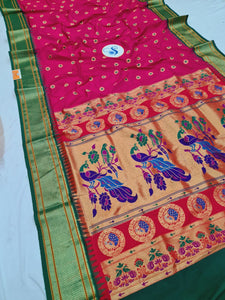 Shreekari Meena Paithani saree- SK2 EE