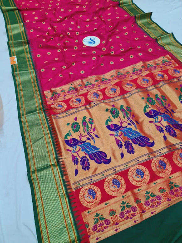Shreekari Meena Paithani saree- SK2 EE