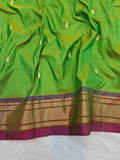 Double Pallu Paithani - 100 % Pure Silk Handloom Saree DPP1 A47