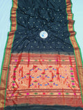 Double Pallu Paithani - 100 % Pure Silk Handloom Saree DPP1 A56
