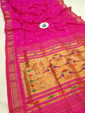 Double Pallu Paithani - 100 % Pure Silk Handloom Saree DPP1 A63