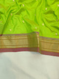 Double Pallu Paithani - 100 % Pure Silk Handloom Saree DPP1 A65
