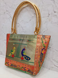 Paithani Big Purse Red PR1 BP1 27