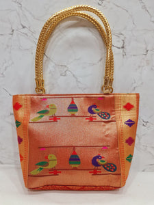 Paithani Big Purse Red PR1 BP1 30