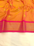 Pure Silk Kadiyal Paithani - Powerloom SLV5 V