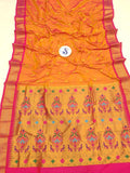 Pure Silk Kadiyal Paithani - Powerloom SLV5 V