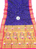 Pure Silk Kadiyal Paithani - Powerloom SLV5 D