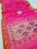 Double Pallu Paithani - 100 % Pure Silk & Handwoven saree DPP1 A