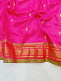 Double Pallu Paithani - 100 % Pure Silk & Handwoven saree DPP1 A