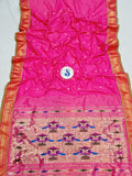Double Pallu Paithani - 100 % Pure Silk & Handwoven saree DPP1 A