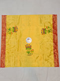 Paithani Blouse Piece - 100 % Natural Silk + zari & Handmade PPB1 W