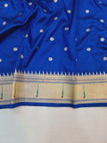 Paithani Dupatta Red - Golden Zari Weaving NB 11 K