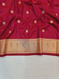 Shankari Paithani Dupatta - Golden Zari Weaving NB24 M