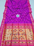 Double Pallu Paithani - 100 % Pure Silk Handloom Saree DPP1 A78