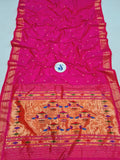 Double Pallu Paithani - 100 % Pure Silk Handloom Saree DPP1 A83