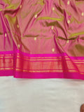 Double Pallu Paithani - 100 % Pure Silk Handloom Saree DPP1 A87