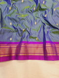 Double Pallu Paithani - 100 % Pure Silk Handloom Saree DPP1 A90