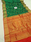 Pavan Gatti Paithani saree- PC2 B