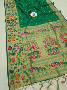 Rohini Big Border Paithani Saree - NB4 7