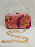 Paithani Clutch Silvar Zari  PR1 A22