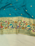 Sundara Semi Paithani Saree-  MK12 D