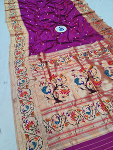 Sundara Semi Paithani Saree-  MK12 E