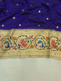 Sundara Semi Paithani Saree-  MK12 G