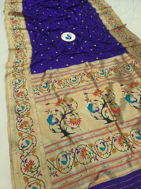 Sundara Semi Paithani Saree-  MK12 G