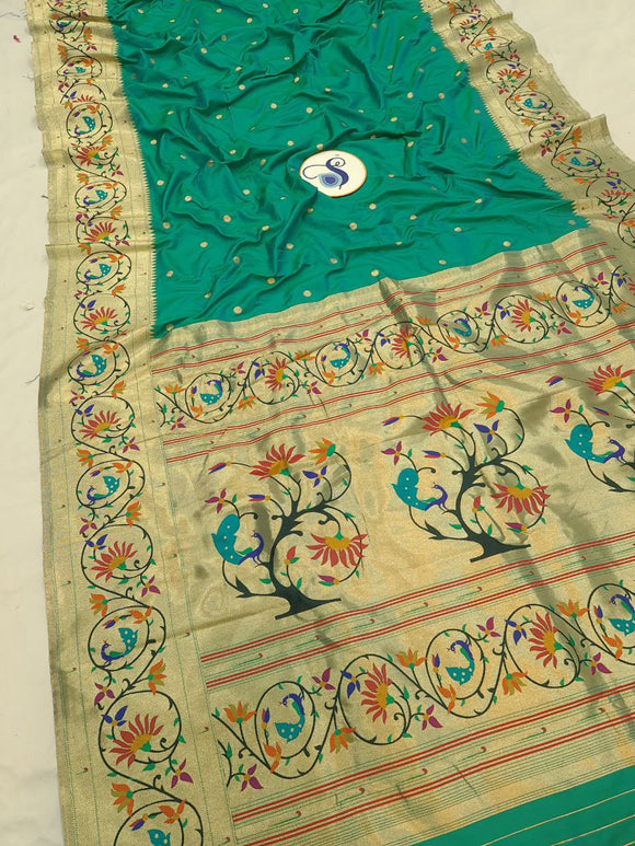 Sundara Semi Paithani Saree-  MK12 H