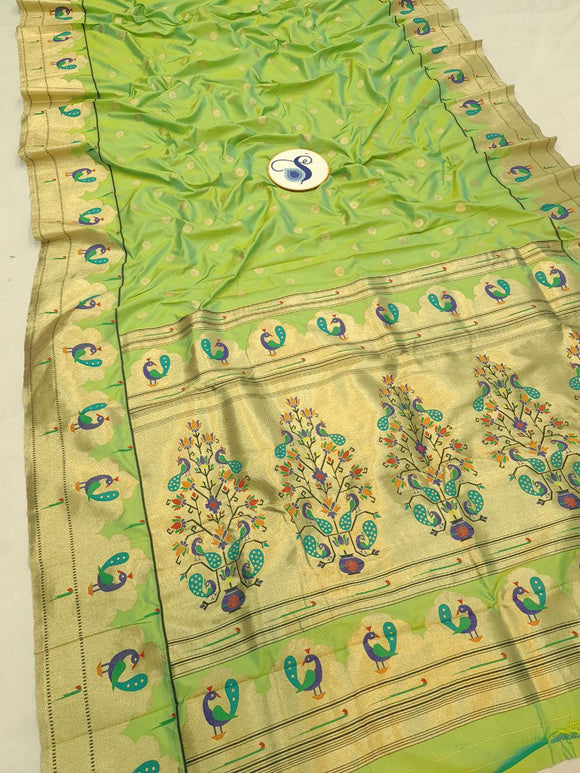 Mayura Semi Paithani Saree-  MK13 C