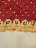 Mayura Semi Paithani Saree-  MK13 E