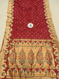 Mayura Semi Paithani Saree-  MK13 E