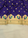 Mayura Semi Paithani Saree-  MK13 F