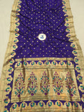 Mayura Semi Paithani Saree-  MK13 F